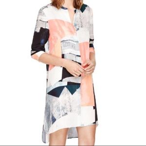 Wilfred Aritzia Bossut Silk Shift Dress